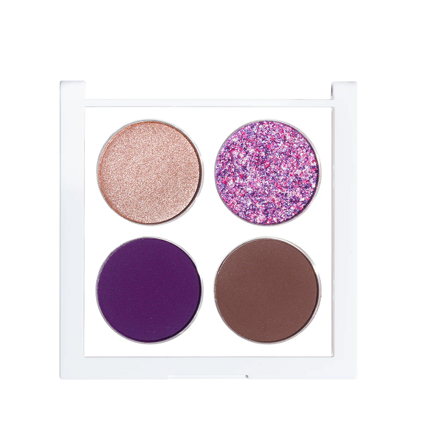 Seventeen - Vibrant Eyes Quad Palette 03 Purple Pop