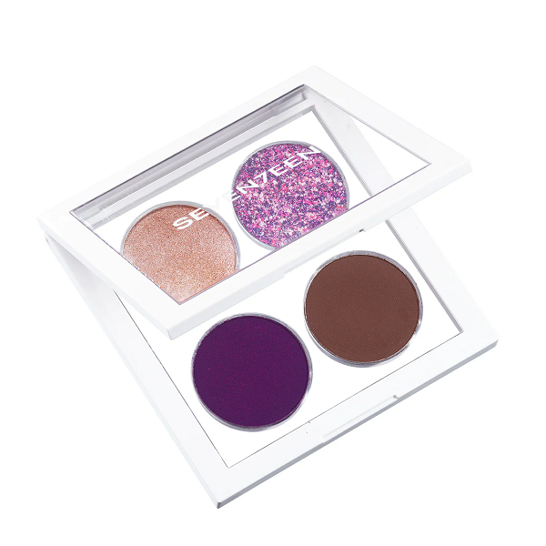 Seventeen - Vibrant Eyes Quad Palette 03 Purple Pop