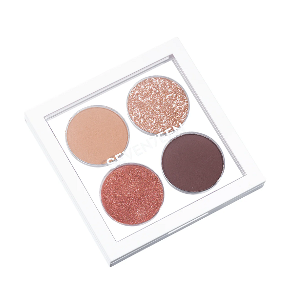 Seventeen - Vibrant Eyes Quad Palette 04 Celestial Nudes