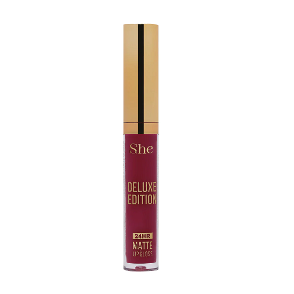 She - Deluxe Edition 24H Matte Lip Gloss