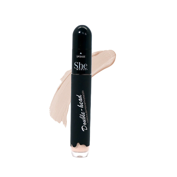 She - Double Head Concealer Pen With Eraser