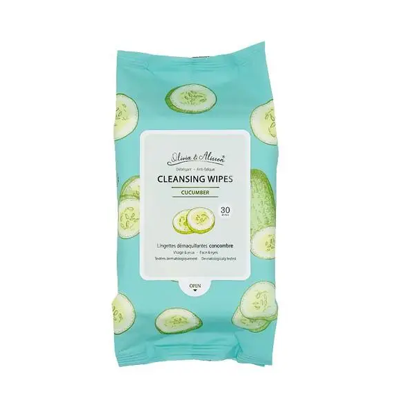 She - Olivian & Allison Cleansing Wipes Cucumber