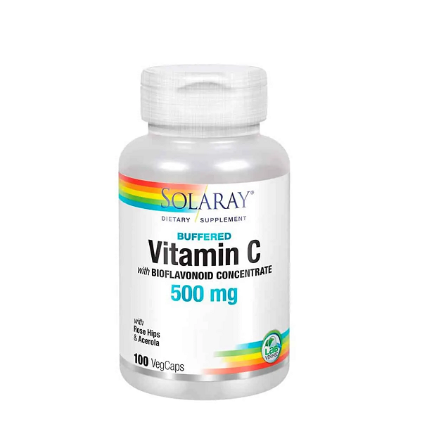 Solaray - Buffered Vitamin C 500mg
