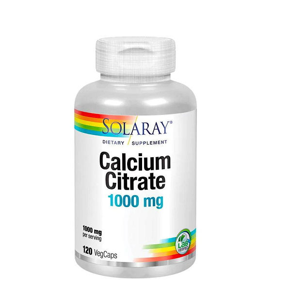 Solaray - Calcium Citrate 1000mg