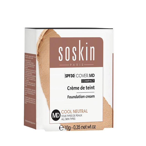 Soskin - Cover MD Compact Foundation Cream SPF30