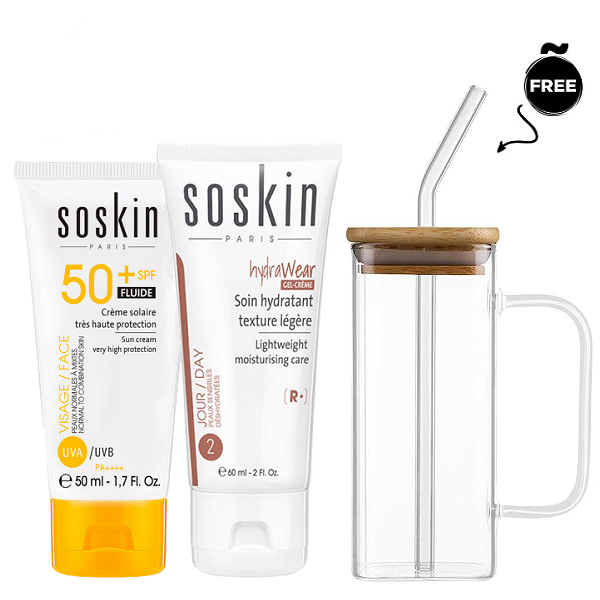 Soskin - Hydrawear Lightweight & Fluide Sun Cream SPF50+ Bundle