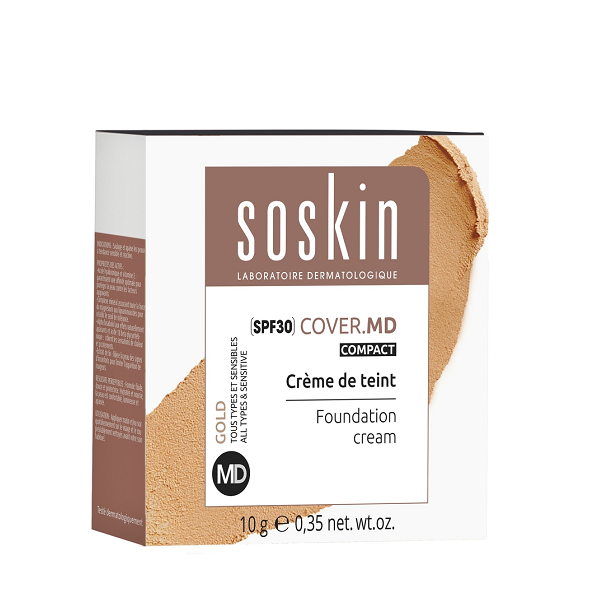 Soskin - Cover MD Compact Foundation Cream SPF30