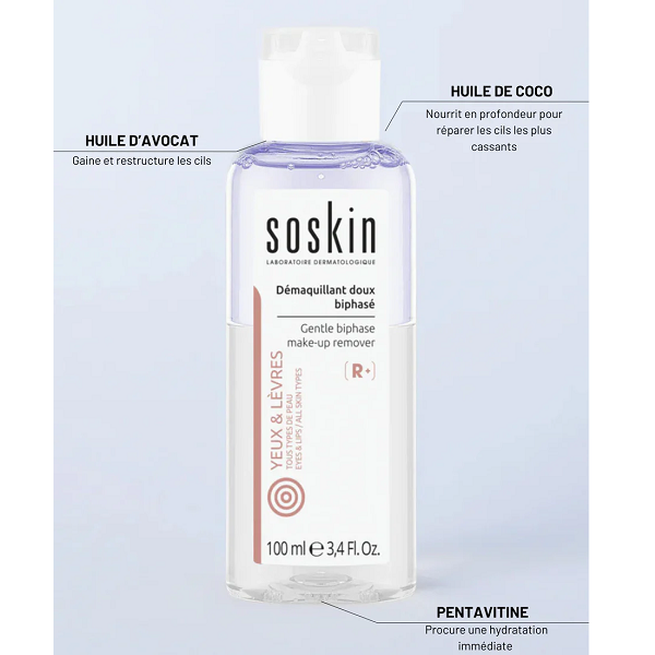 Soskin - Gentle Make Up Remover Eye & Lip