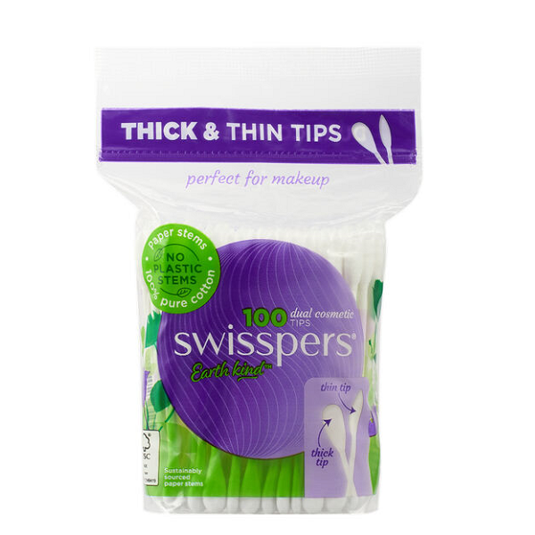 Swisspers - Dual Cosmetics Tips Earth Kind