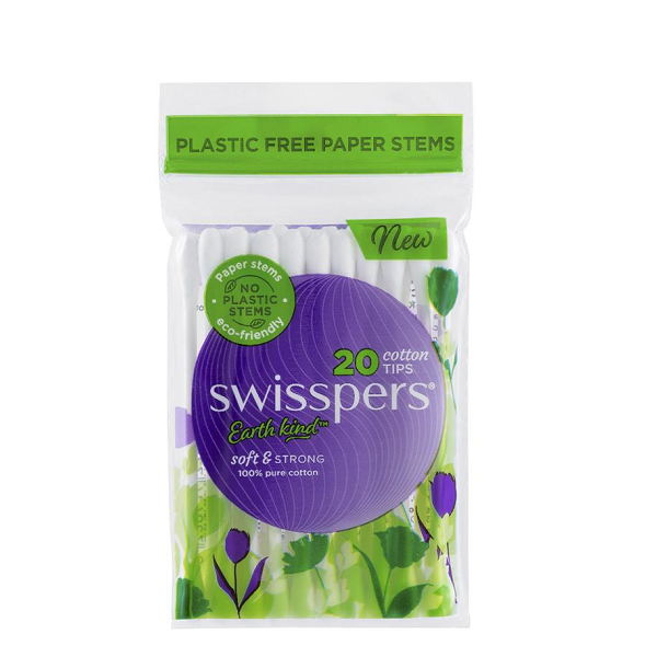 Swisspers - Cotton Tips Earth Kind