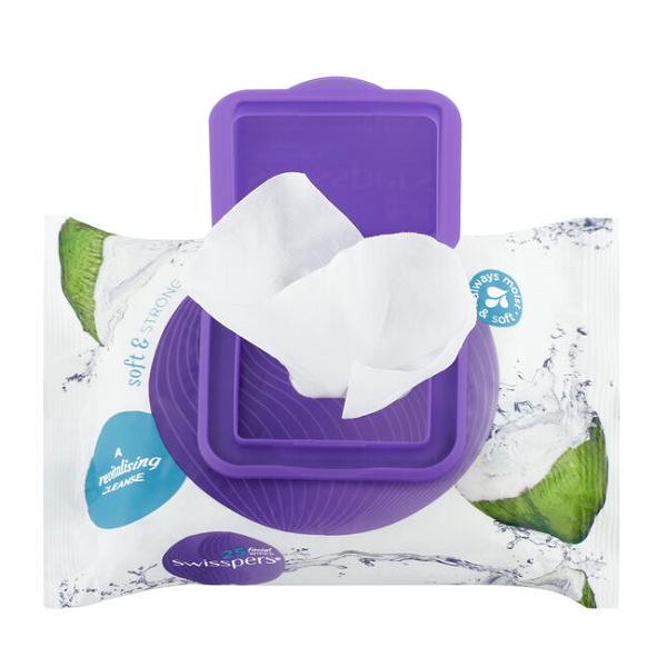 Swisspers - Facial Wipes Micellar & Coconut Water