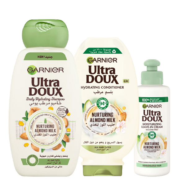 Ultra Doux - Almond Milk and Agave Sap Bundle