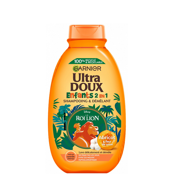 Ultra Doux - Children With Apricot And Cotton Flower Shampoo 2 In 1