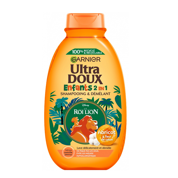 Ultra Doux - Children With Apricot And Cotton Flower Shampoo 2 In 1