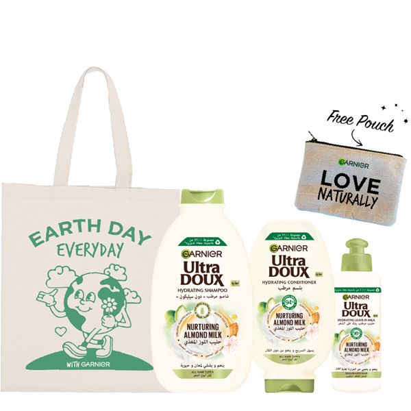 Ultra Doux - Almond Milk and Agave Sap Bundle