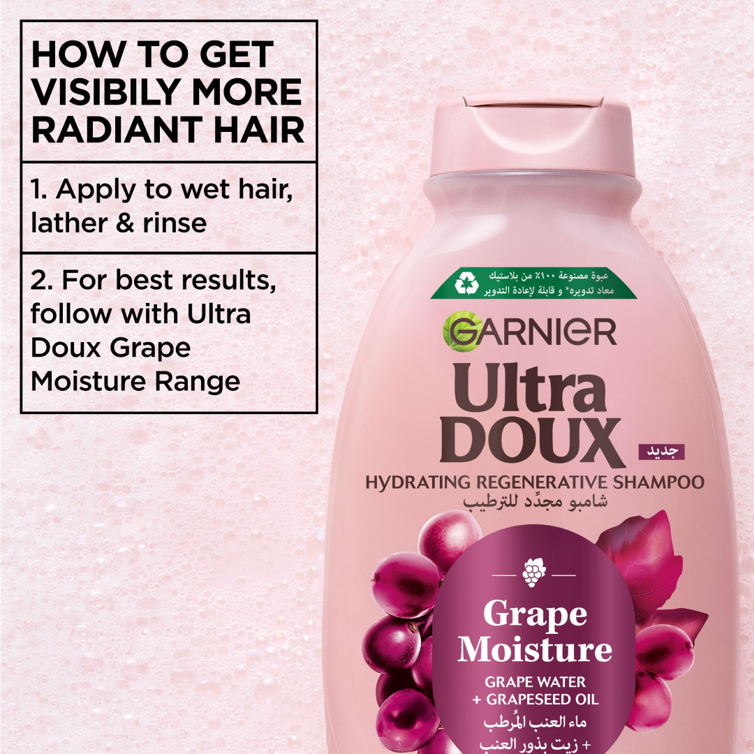Ultra Doux - Grape Moisture Shampoo