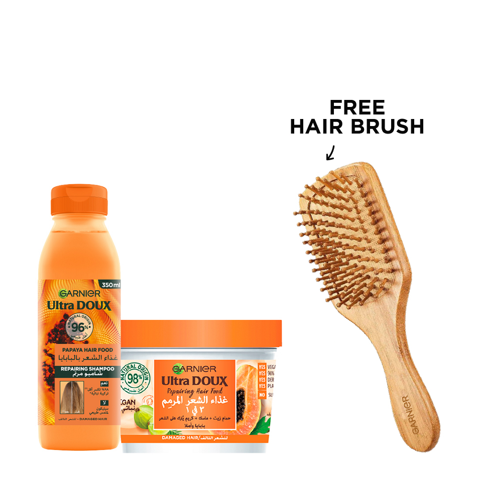 Ultra Doux - Hair Food For Damaged Hair Shampoo & Mask Bundle