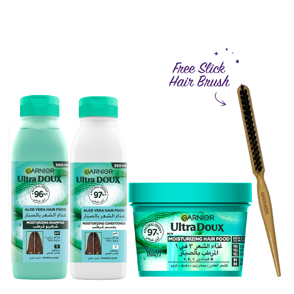 Ultra Doux - Hair Food For Normal Hair Mask, Shampoo & Conditioner Bundle