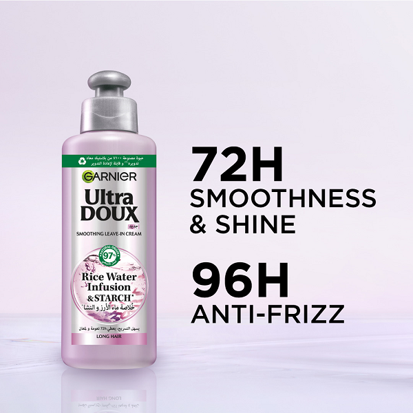 Ultra Doux - Smoothing Leave In Cream Rice Water Infusion & Starch