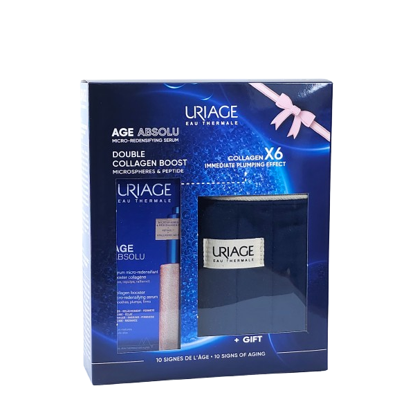 Uriage - Age Absolu Double Collagen Boost Serum Kit