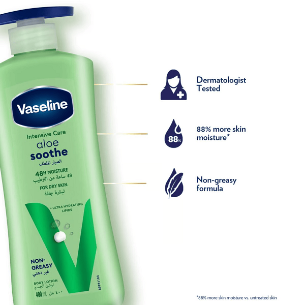 Vaseline - Intensive Care Aloe Soothe Body Lotion