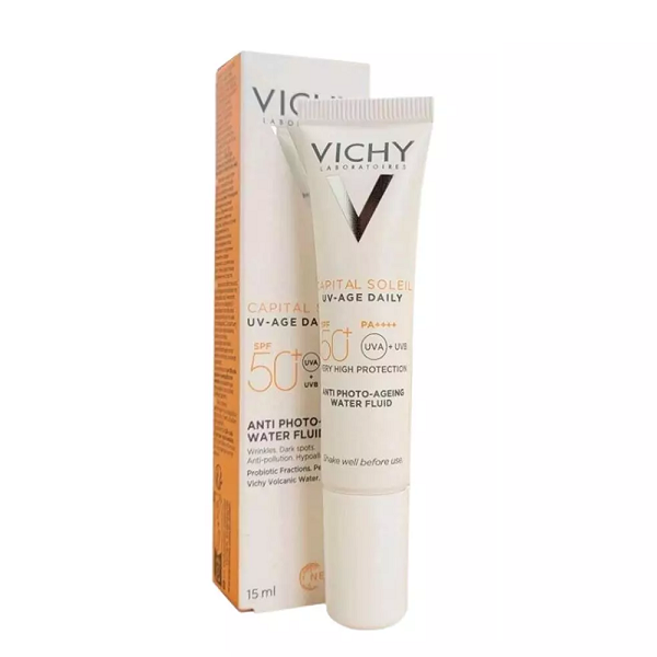 Vichy - Capital Soleil UV Age Daily Water Fluid SPF 50+ 15ml