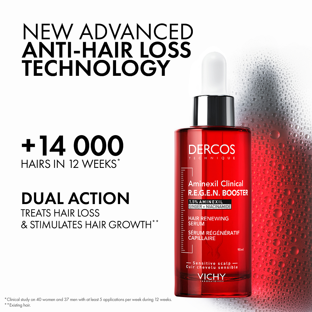 Vichy - Dercos Aminexil Clinical R.E.G.E.N. Booster Hair Serum