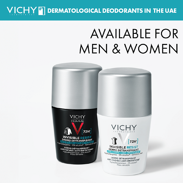 Vichy - Homme Invisible Resist Dermo Deperspirant 72H Roll On