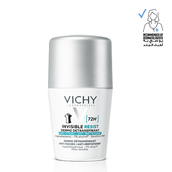 Vichy - Invisible Resist Dermo Deperspirant 72H Roll On For Women