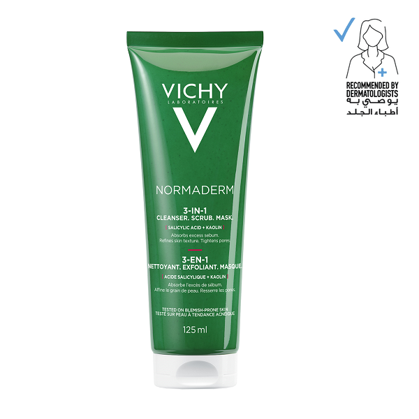 Vichy - Normaderm 3 In 1 Scrub + Cleanser + Mask