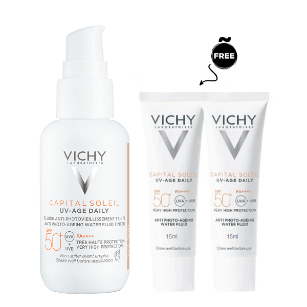 Vichy - Capital Soleil UV Age Daily Tinted Fluid SPF50+
