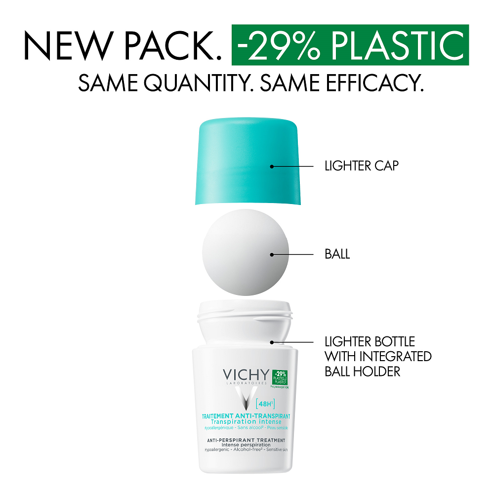 Vichy - Deodorant 48H' Anti Perspirant Treatment Intense Perspiration