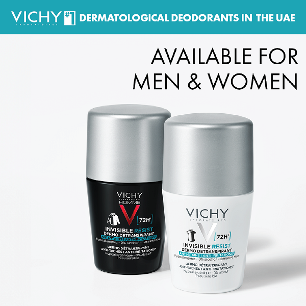Vichy - Invisible Resist Dermo Deperspirant 72H Roll On For Women