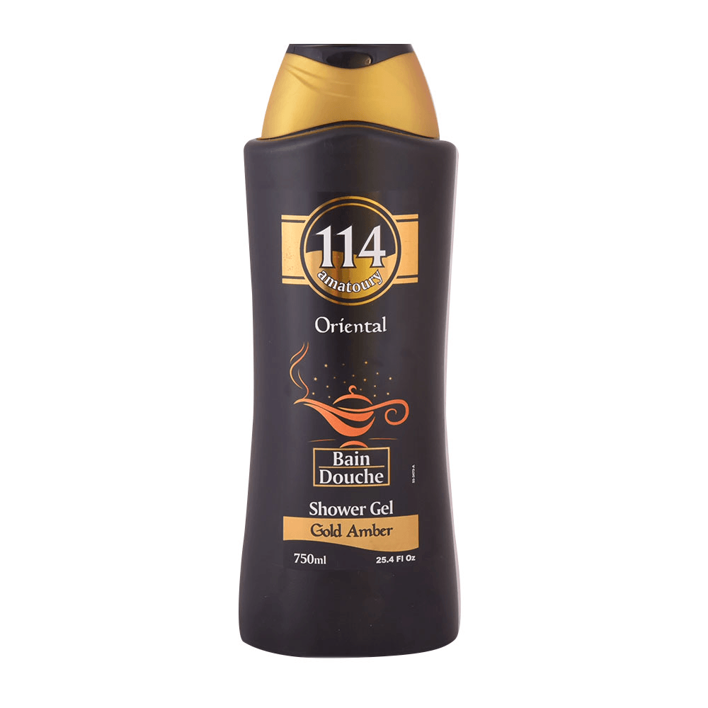 Amatoury - Shower Gel Oriental Gold Amber - ORAS OFFICIAL