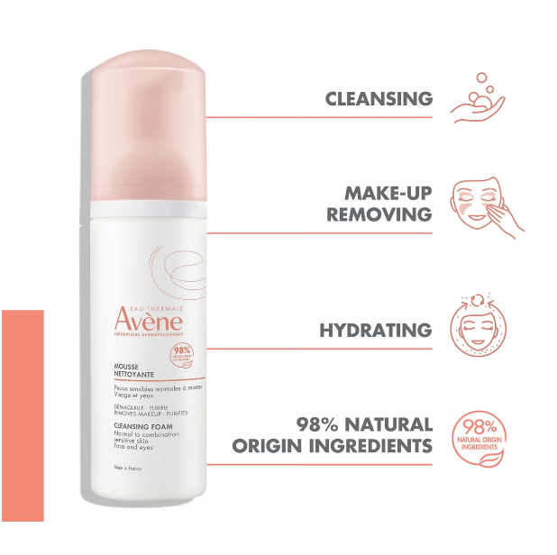 Avène - Mattifying Cleansing foam