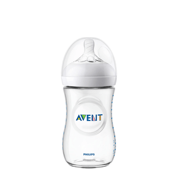 Avent - Natural Baby Feeding Bottle 1m+ White - ORAS OFFICIAL