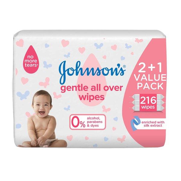 Baby Johnson's - Gentle All Over Wipes - ORAS OFFICIAL