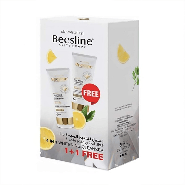 Beesline - 4 In 1 Whitening Cleanser Kit ( 1+1 Free ) - ORAS OFFICIAL