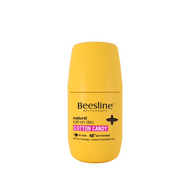 Beesline - Natural Deo Roll On Cotton Candy - ORAS OFFICIAL