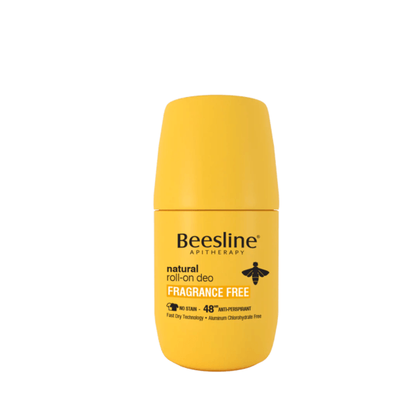 Beesline - Natural Deo Roll On Fragrance Free - ORAS OFFICIAL