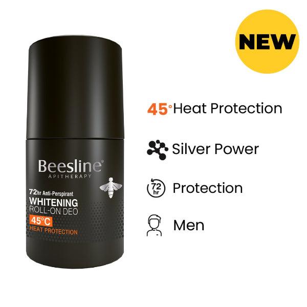 Beesline - Whitening Roll-On Deo, Silver Power - 45°C - Heat Protection - ORAS OFFICIAL