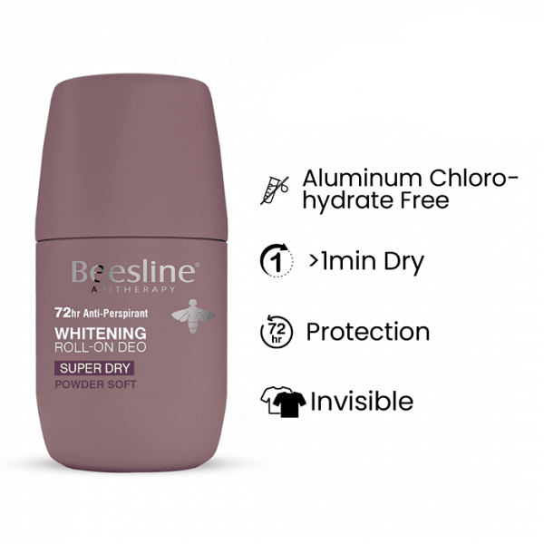 Beesline - Whitening Roll On Deo Super Dry Powder Soft