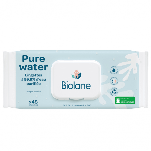 Biolane - Pure Water Wipes - ORAS OFFICIAL