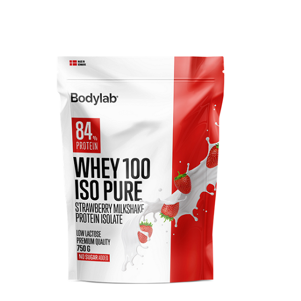 Bodylab - Whey 100 ISO Pure Strawberry Milkshake Protein Isolate