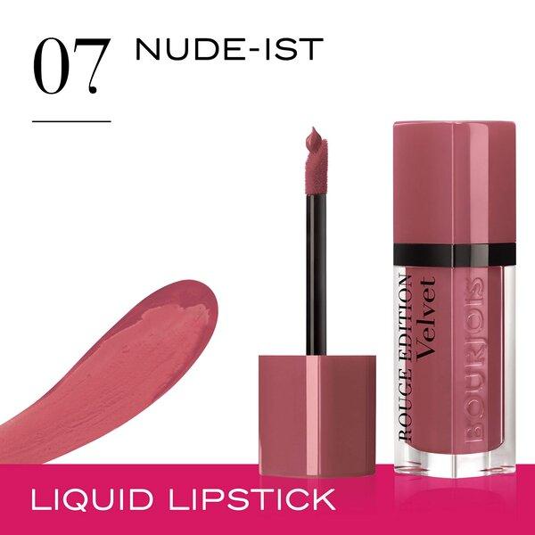 Bourjois - Liquid lipstick 07 nude-IST - ORAS OFFICIAL