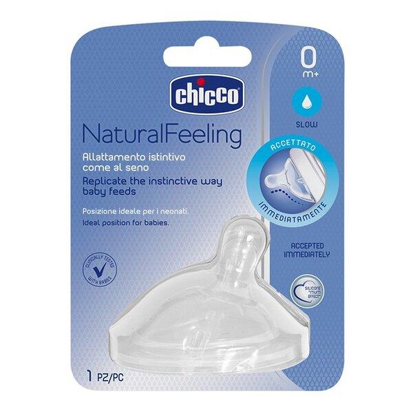 Chicco - Natural Feeling Teat 0m+ - ORAS OFFICIAL
