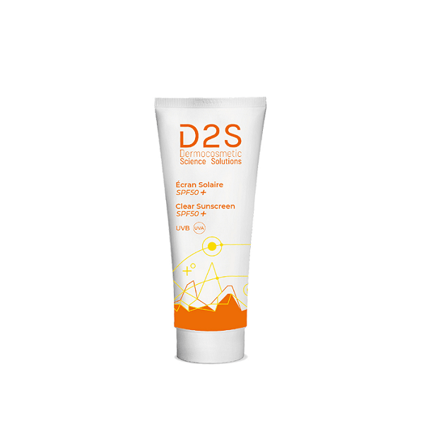 D2S - Clear Sunscreen SPF 50+ - ORAS OFFICIAL