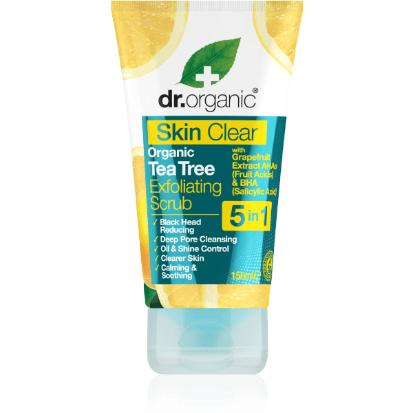 Dr. Organic - Skin Clear 5 In 1 Exfoliating Scrub - ORAS OFFICIAL