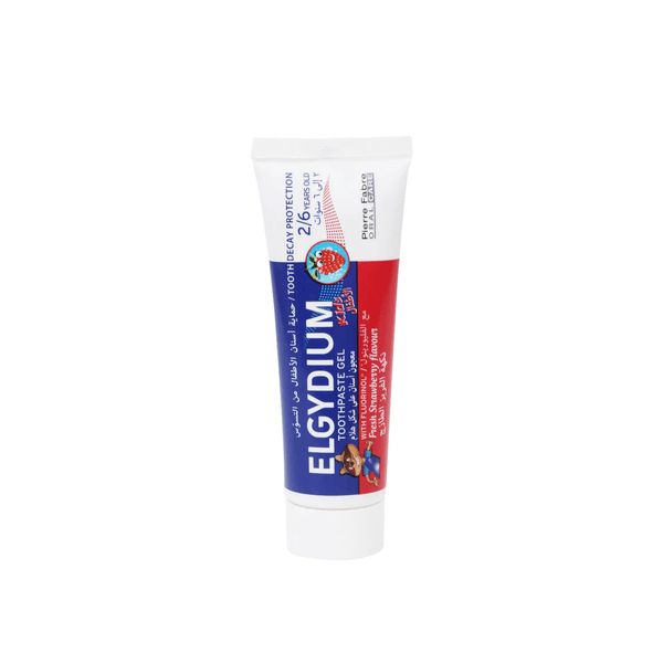 Elgydium - Kids Strawberry Flavour Toothpaste - ORAS OFFICIAL