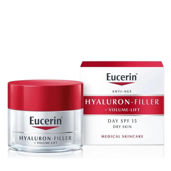 Eucerin - Hyaluron-Filler + Volume-Lift Day Cream SPF 15 Dry Skin - ORAS OFFICIAL